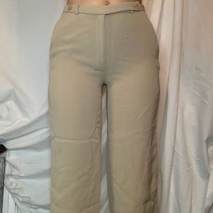 Beige trousers